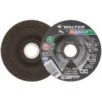 FLEXCUT Grinding Wheel, 4-1/2", 36 Grit, Aluminum Oxide, 7/8", 13300 RPM, Type 29 Mukwa Safety Services