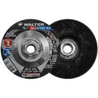 HP XX Grinding Wheel, 4-1/2" x 1/4", 5/8"-11 Arbor, Aluminum Oxide, Type 27 Mukwa Safety Services