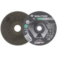 FLEXCUT MILL SCALE Grinding Wheel, 7", 36 Grit, Aluminum Oxide, 7/8", 8600 RPM, Type 29 Mukwa Safety Services