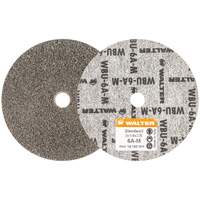 Blendex U Finishing Wheel, 3" Dia., 6AM Grit, Silicon Carbide Mukwa Safety Services