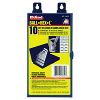 Balldrive Hex Key, Hex End, 5/64" x 3.2" L, L Shape Mukwa Safety Services