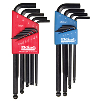 Balldrive Hex Key, Hex End, 5/16" x 6" L, L Shape Mukwa Safety Services