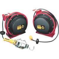 Enrouleurs de c&acirc;ble, 50', SJTOW, Calibre de 16/3, 13 A Mukwa Safety Services