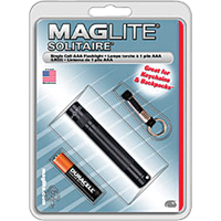 Lampes de poche Solitaire, Incandescente, 2 lumens, Piles AAA Mukwa Safety Services