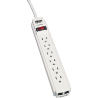 Limiteurs de surtension Protect-It, 6 Prises, 720 J, 1800 W, Cordon 4' Mukwa Safety Services