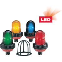 LED Hazardous Location Warning Lights With XLT Technology, Flashing, Amber Mukwa Safety Services