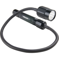 Flex-Neck Flashlight, LED, Aluminum Mukwa Safety Services
