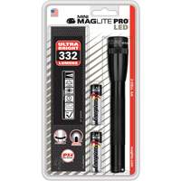 Lampes de poche Mini Pro, DEL, 332 lumens, Piles AA Mukwa Safety Services