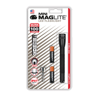 Mini&reg; Flashlights, LED, 100 Lumens, AAA Batteries Mukwa Safety Services