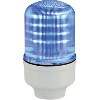 Streamline&reg; Modular Multifunctional LED Beacons, Continuous/Flashing/Rotating, Blue Mukwa Safety Services