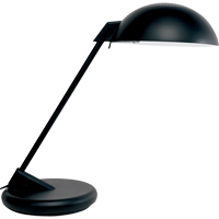 Lampe de bureau, 100 W, Incandescente, Noir Mukwa Safety Services