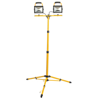 Twin-Head Work Light, LED, 40 W, 4800 Lumens, Aluminum Housing Mukwa Safety Services