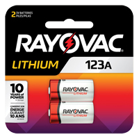 Lithium Batteries, 123, 3 V Mukwa Safety Services