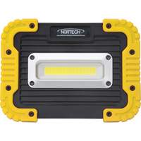 Portable Work Light, LED, 10 W, 1000 Lumens, Plastic Housing Mukwa Safety Services