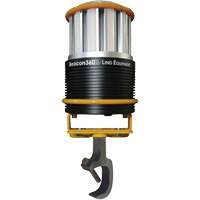 Lampe de travail portative Beacon360 GO avec support &agrave; pince, DEL, 45 W, 6000 lumens, Boîtier en Aluminium Mukwa Safety Services