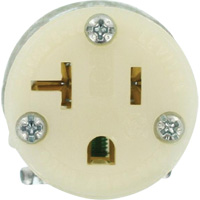 Hospital Grade Extension Plug Connector, 5-20R, Nylon Mukwa Safety Services