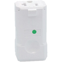 Hospital Grade Plug Connector, 5-20R, Nylon Mukwa Safety Services
