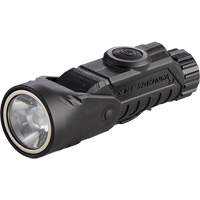 Vantage&reg; 180 X Multi-Fuel Helmet/Right Angle Flashlight, LED, Rechargeable/CR123A Batteries, Nylon Polymer Mukwa Safety Services
