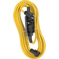 Ensemble de cordon DDFT &agrave; r&eacute;initialisation automatique, 120 V, 15 A, Cordon de 25' Mukwa Safety Services