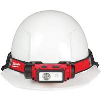 REDLITHIUM USB Hardhat Headlamp, LED, 600 Lumens, 5 Hrs. Run Time, Rechargeable Batteries Mukwa Safety Services