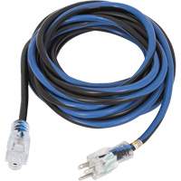 JLEC-1425S Contractor Grade Extension Cord, Indoor/Outdoor, SJTOW, 14 AWG, 15 A, 25' Mukwa Safety Services