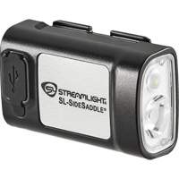 Lampe de casque SL-SIDESADDLE USB pour casques et casques de s&eacute;curit&eacute;, DEL, 350/320/400 lumens, 6,25/7/5 hres de fonctionnement, piles Rechargeable Mukwa Safety Services