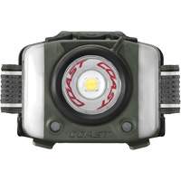 FL97R Tri-Colour Headlamp with Twist Focus & Voice Activation, LED, 830 Lumens, 2 Hrs. Run Time, Rechargeable Batteries Mukwa Safety Services