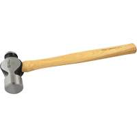 Marteau &agrave; panne sph&eacute;rique, Poids de la t&ecirc;te 48 oz, Face Ordinaire, Prise Bois Mukwa Safety Services