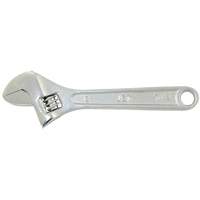 Adjustable Wrench, 24" L, 2-1/2" Max Width, Plain Mukwa Safety Services