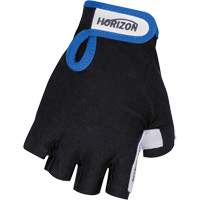 Vibration Dampening Fingerless Gloves, Size X-Large, Goatskin Palm Mukwa Safety Services