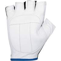 Vibration Dampening Fingerless Gloves, Size X-Large, Goatskin Palm Mukwa Safety Services