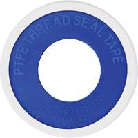PTFE Thread Tape, 520" L x 1" W, White Mukwa Safety Services