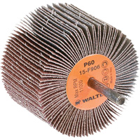 Flap Wheels-Coolcut Flap Wheels, Aluminum Oxide, 60 Grit, 3" x 2" x 1/4" Mukwa Safety Services